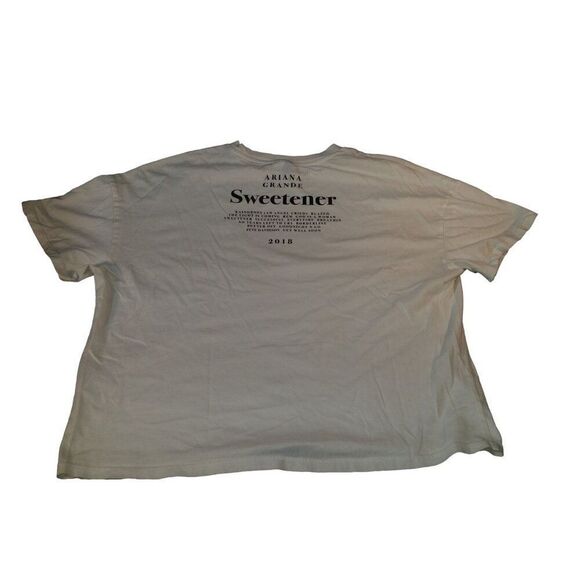 Ariana Grande Tshirt Women Sz M Graphic Print Divided Concert‎ Tour Pop Music - Picture 7 of 8